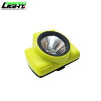 Underground Coal Mine Cordless Cap Lamps with Battery Time Display, Professional Miner Safety Helmet Hat Light