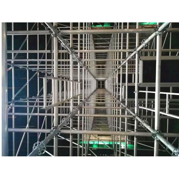 GN50 Échafaudage en aluminium tubulaire léger, construction d' immeubles Échafaudages en cage à oiseaux