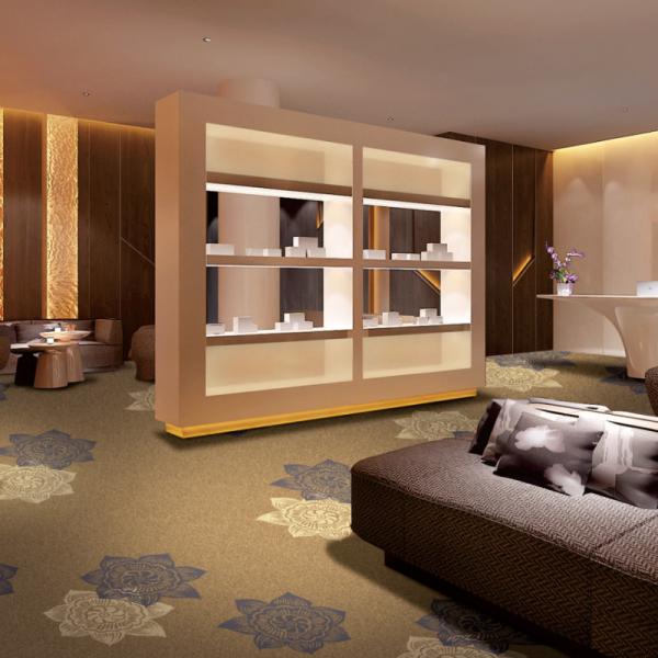 Fireproof Wool Nylon Axminster 5 Star Hotel Carpet for Banquet Hallway Corridor PRAYER