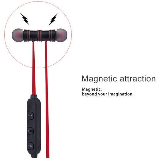 Magnetic Attraction Bluetooth 4.1 Wireles Outdoor Sport Headphone eCandy