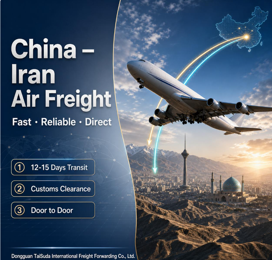 China-Iran air freight DDP