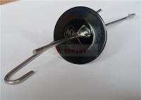 as arruelas de travamento de aço inoxidável do auto de 30mm dobram o revestimento preto lateral para prender grampos do painel solar
