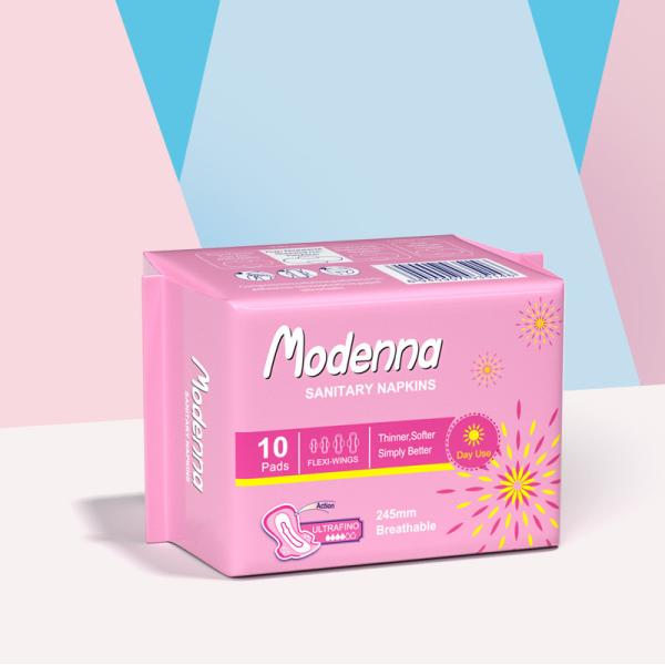 Салфетки хлопка Eco менструального Panty санитарной салфетки дружелюбные Breathable на периоды