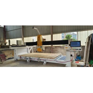 4+3 AXIS CNC STONE CUTTING MACHINE 15KW+7.5KW 3200*2000MM SAVE MONEY CHEAP