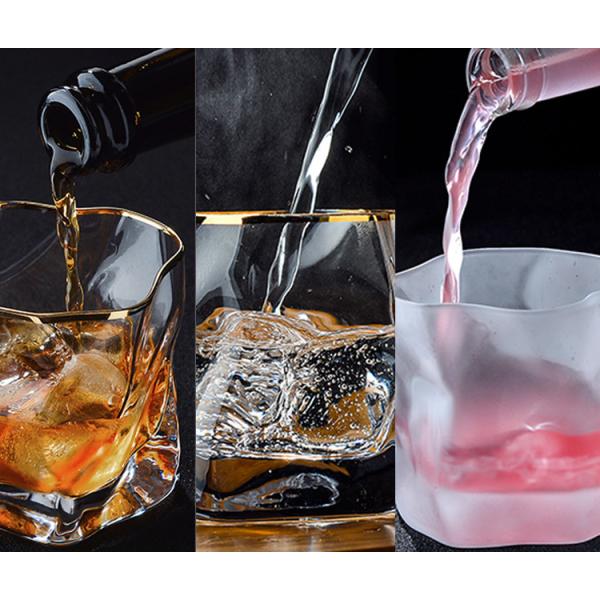 Multifunctional Hand Blown Bar Color Glass Wine Cups Perfect for Any Event