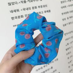 Cloth Stretchy Hair Ties Bobbles Rope Large Intestine Girl Horsetail Head  HSTSW0002