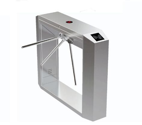 Stainless Steel Three Arm Turnstile Gate for Public Transportation Stations Entrance