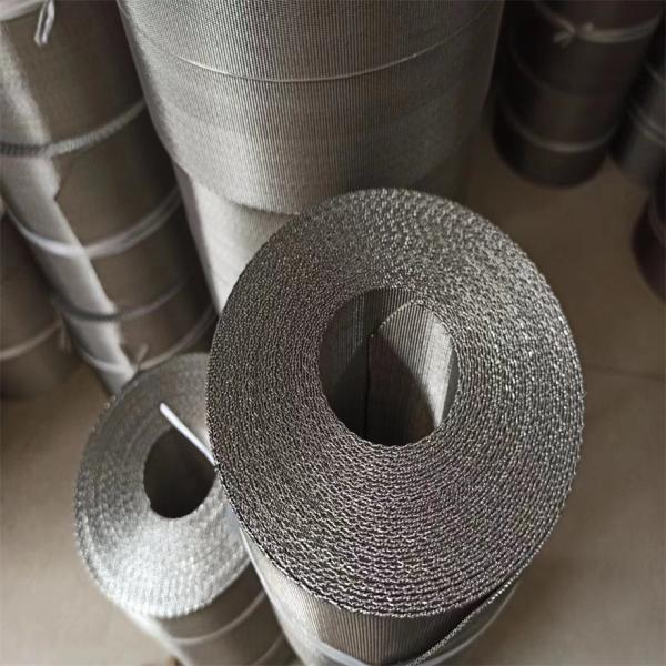 72/15 Mesh 157Mm Reverse Dutch Woven Filter Mesh Belt Stainless Steel