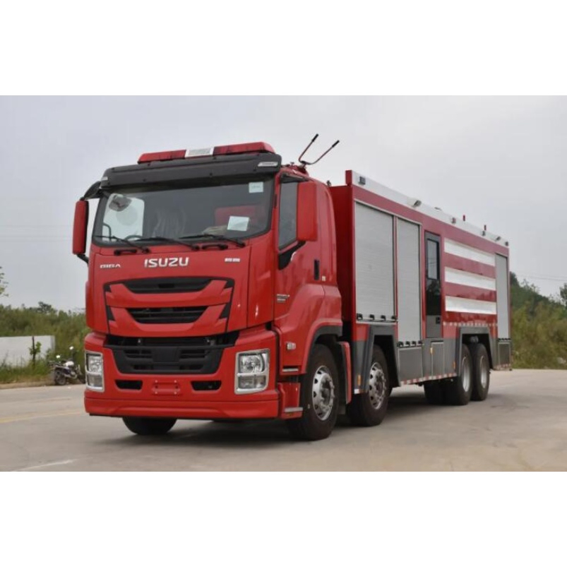 Japan Brand Water Foam Dry Powder Tank Fire Fighting Truck