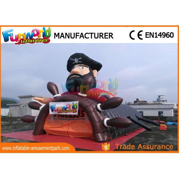 Пиратствуйте раздувной шатер партии, на открытом воздухе раздувной тоннель шлема