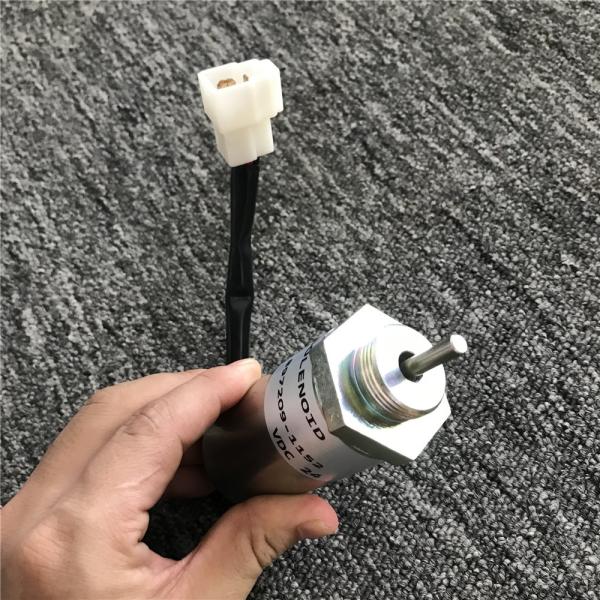 Engine Flue Off Switch Solenoid Valve 897209-1152 FOR CX78US/ Kobelco SK75-8/ Hitachi ZAX70/4LE2