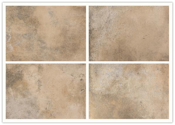 Telha vitrificada acidental amarela da porcelana/telhas exteriores internas da porcelana