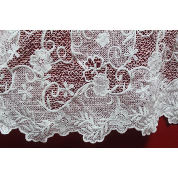 Apparel Accessories Chemical Lace Fabric Water Soluble Embroidery lace fabric