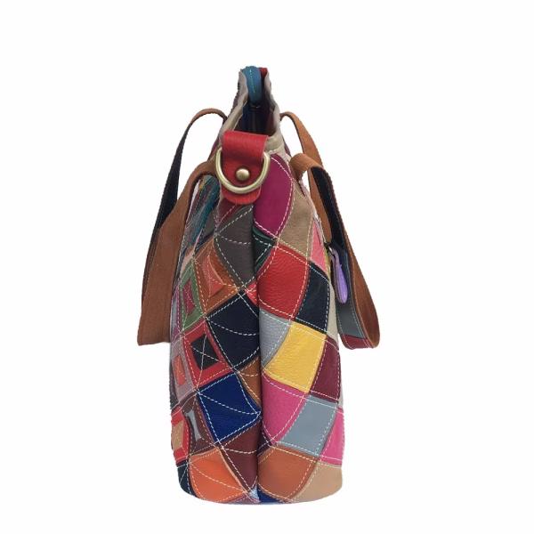 Custom Women's Handbags Tote Bags Designer Vintage Leather Bag for Bohemian Style