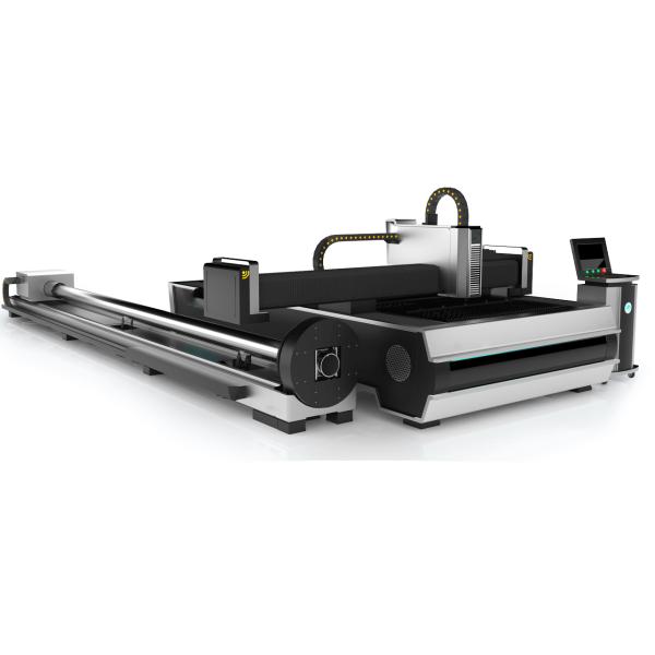Raycus CNC Laser Fiber Cutting Machine 4KW / 6KW Rotary Laser Cutting Machine