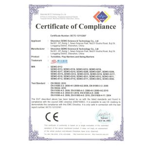 Shenzhen SEWO Science & Technology Co., Ltd. Certifications