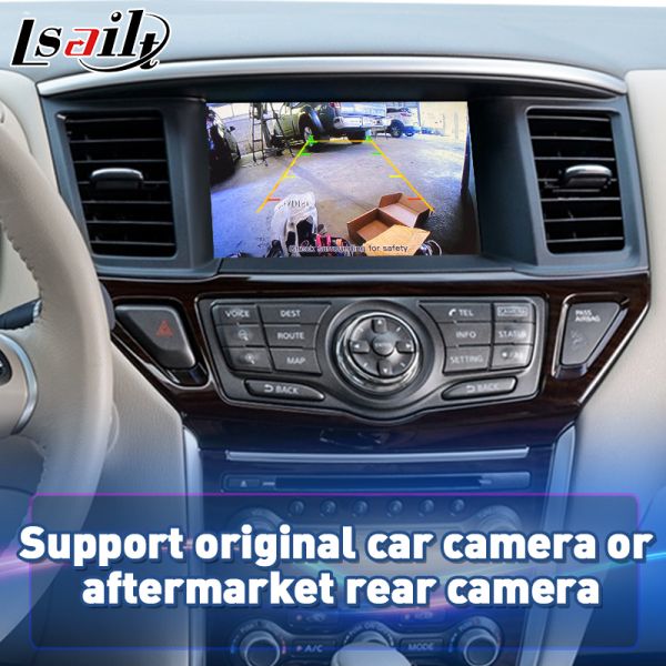 Lsailt Wireless Android Auto Multimedia Carplay Screen for 2013-2016 Nissan Pathfinder R52