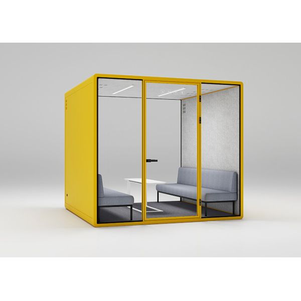 Quick Assembly Acoustic Office Pod Free Ecofriendly Work Pod Phone Booth With Certificate