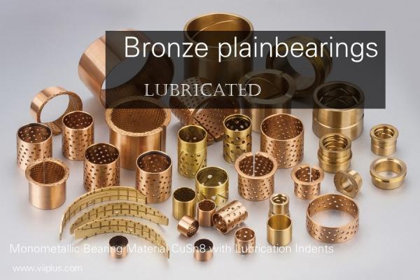 FB090 FB092 Copper Alloy Wrapped Bronze Bushing Medium Sized Loads