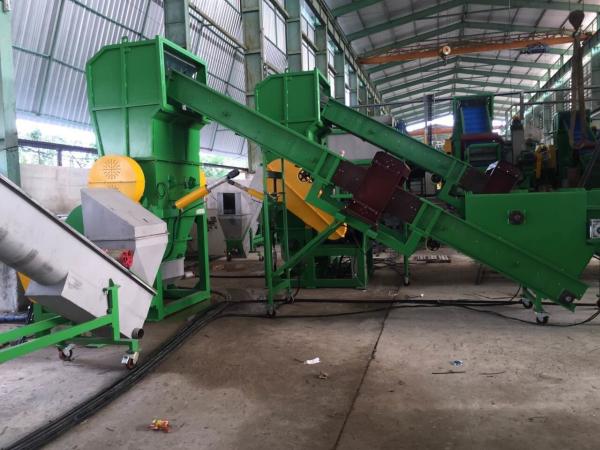 Steady Operation Plastic Washing PE Film Recycling Machine