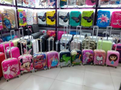 hot sale lovely kids trolley luggage bag suitcases in baigou baoding hebei China Factory