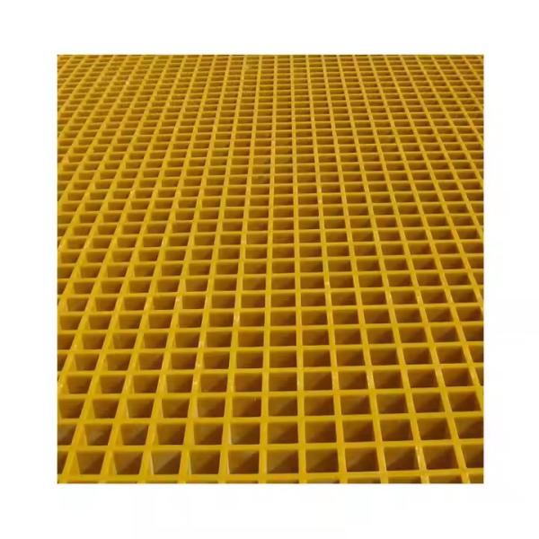Panneaux de grille en fibre de verre de qualité Q235 Q345 à faible entretien polyvalent