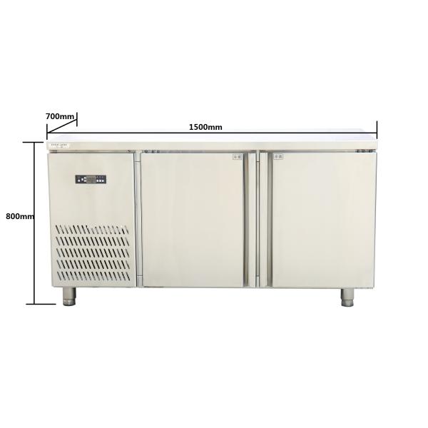 Не загрязнять коммерчески холодильник ресторана с сверхмощными полками