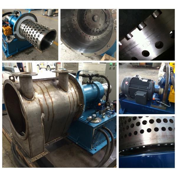 PLC Control 2 Stage Pusher Separator - Centrifuge For Sea Salt Dewatering