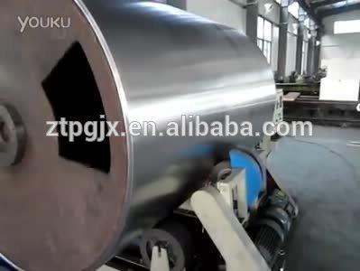 stainless steel cotton wheel tank polishing machine