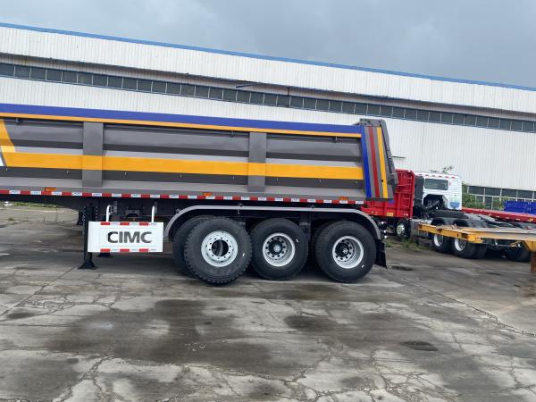 CIMC Dump Semi Trailer For Sand Coal Stone Transportation For Sale In Africa