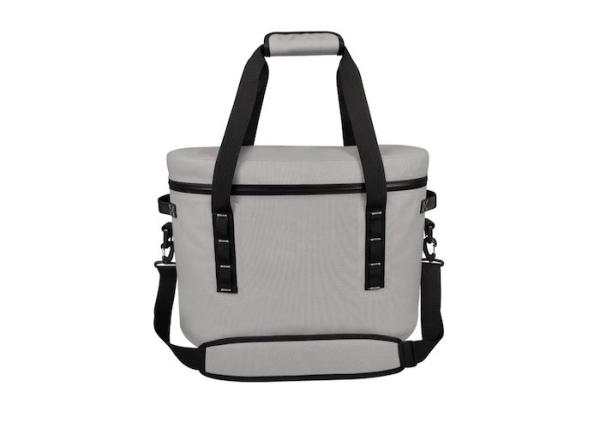 Bolsa térmica isolada em TPU cinza claro Cool Camping ao ar livre 20L 40x27x32CM