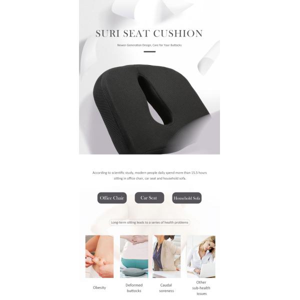 Zero Gravity Car Seat Memory Foam Cushion Customizable Contour Beautifies Buttocks