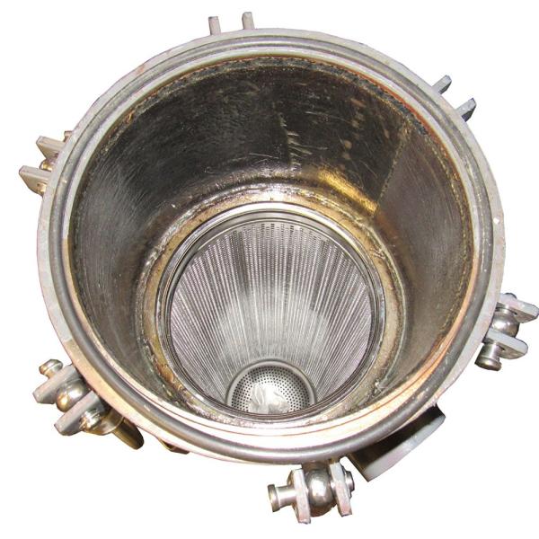 En acier inoxydable 304 # 2 Filtre à sacs