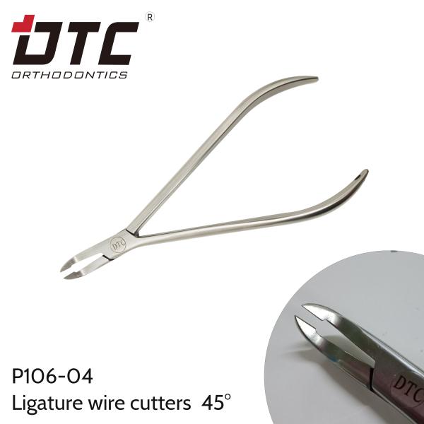 Longhandle Mini DTC Orthodontic Distal Ortho Light Wire Cutter Pliers 45 Degrees Standard