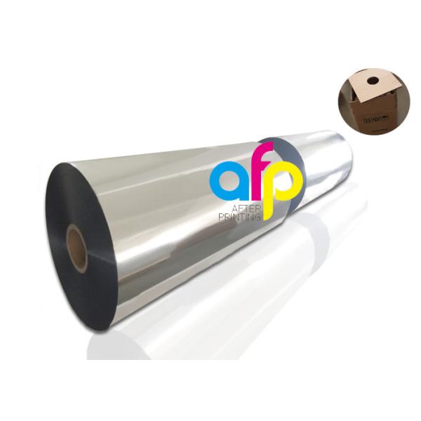 Thermal / Cold Metalized Polyester Film Eco Friendly For Lamination / Printing