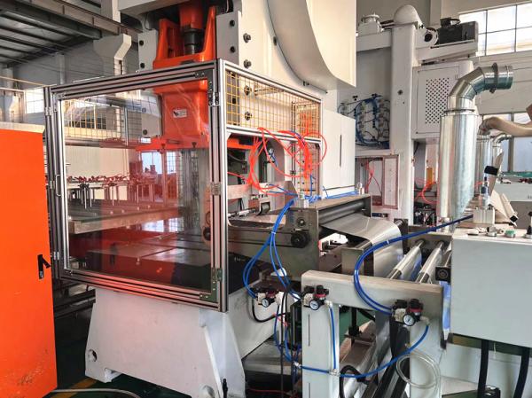 LK-T63 Food Container Aluminum Foil Punching Machine Customized Design Tray Making Line