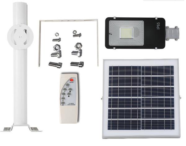 100lm/w SMD 5730 150w 200w 300w Solar Garden Street Light