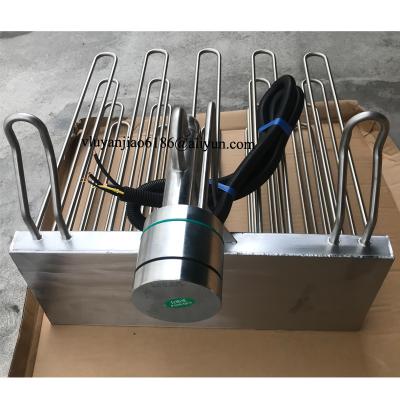 Multi Tube SUS316 Flange Metal Immersion Heaters For Strong Alkaline Solution