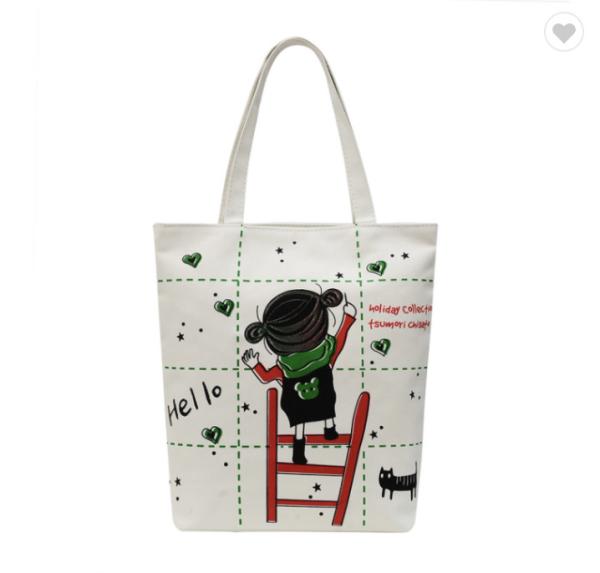 Heavy Duty Plain Thick Canvas Bag For Custom Shopping Canvas Tote Bags Bulk Shopping Bag For Crafts With DIY Reusable Grocery Bag