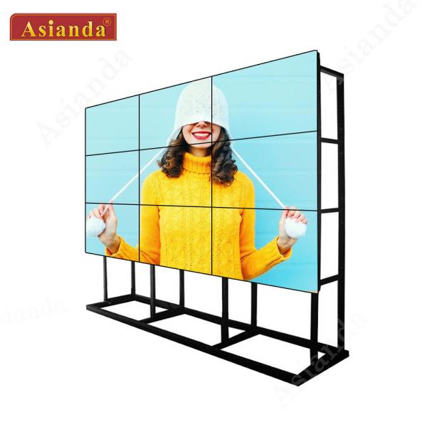 55inch LG 0.88mm Ultra Thin LCD Video Wall PAL/NTSC/SECAM Narrow Bezel LCD Video Wall HDMI Video Wall Display
