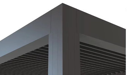 Водонепроницаемая наружная биоклиматическая тента дождепроницаемая роскошь современная электрическая пергола алюминиевые жалюзи беседка