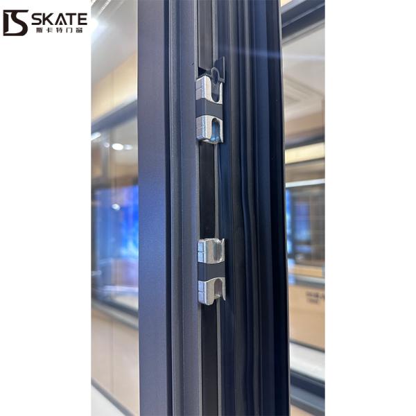California Title 24 Certified Aluminum Casement Window with 1.8mm Wall Thickness and SHRC 0.22 for Modern Homes