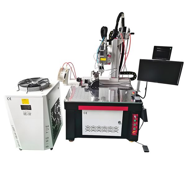 5-Axis Automatic Metal Laser Welder 3000W-2000W-1500W-1000W Optical Fiber Laser Welding Machine Lithium Battery Pack New