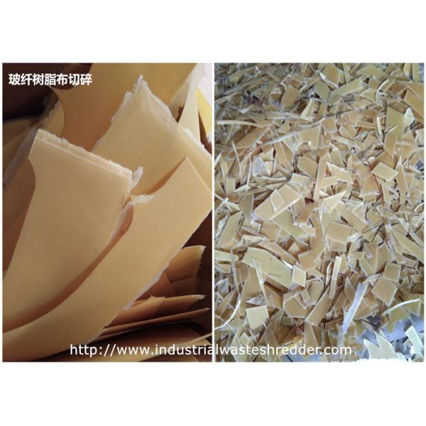 Вырезывание ткани смолы стеклоткани шредера отбросов производства одеяла ткани ткани силикона огнеупорное