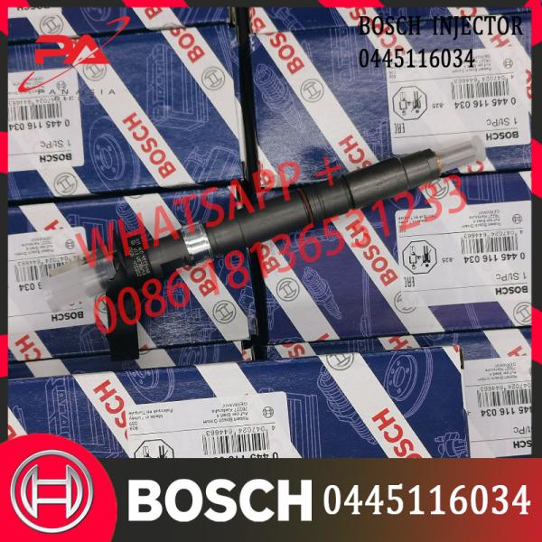 Injecteur de carburant piézo-électrique original 0445116035 pour VW 03L130277C pour VW T5 Amarok 2,0 BiTDI