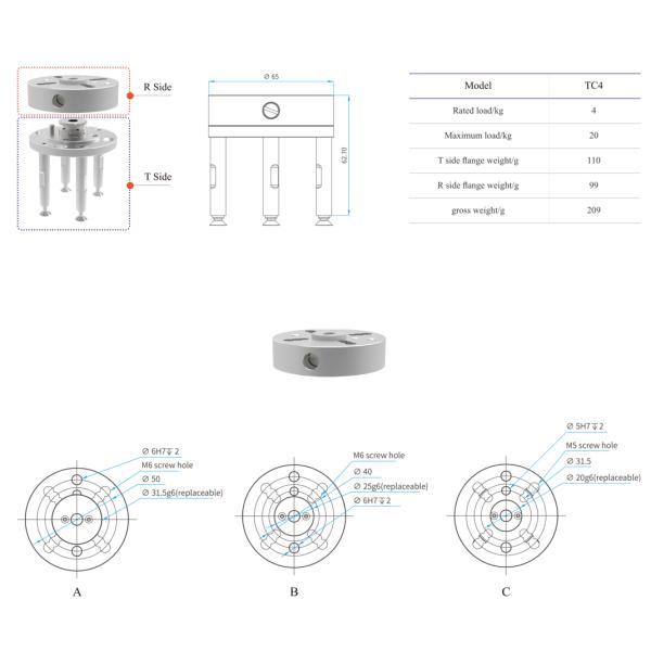 Gripper классического робота мягкий в пищевой промышленности свежих продуктов--Серия SFG-N
