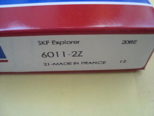 Deep Groove Ball Bearing 6011 GCr15 Chrome Steel High Speed 55* 90* 18mm  for Food Machinery / Medical Devices