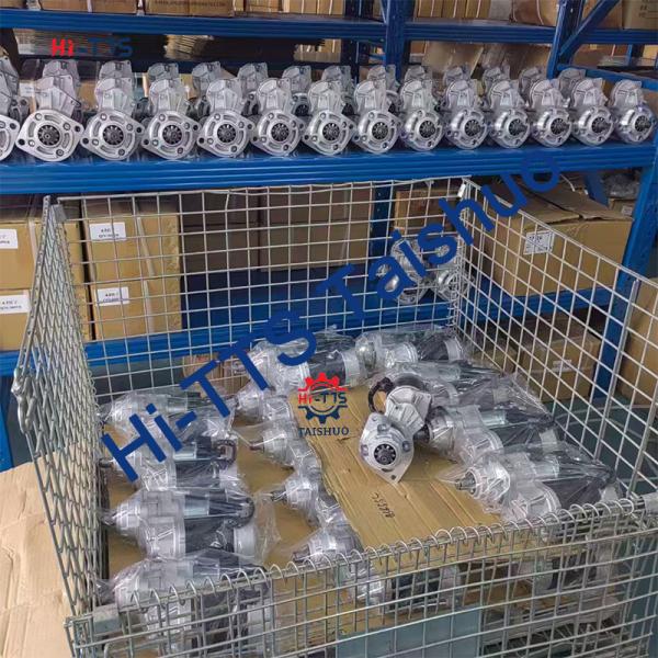 Excavator 320C 320D Diesel Engine Starter M008T55472 32B66-10301Starter Motor S6S