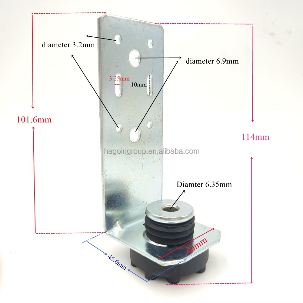 Resilient Mount Rsic 1 Clips Installation Rubber Zinc Plated  Sound Clips Drywall