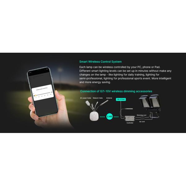 300W Outdoor Basketball Court LED Lighting Rotatable Modular